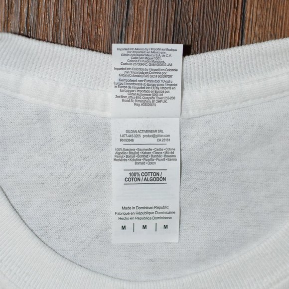 Men's Gorilla Biscuits Hardcore Band "Time Flies" White Short Sleeve T-Shirt - Picture 4 of 4